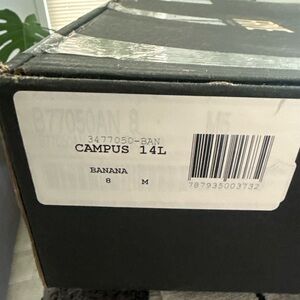 Frye Campus 14L Banana Leather Boots Size 8M w/ Box